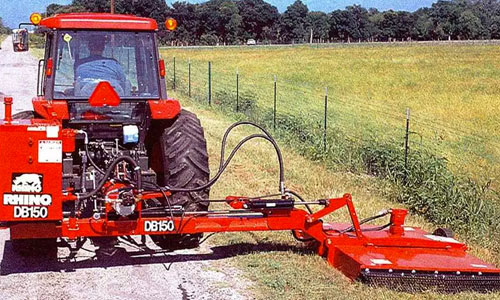 HYDRAULIC DITCH BANK MOWER